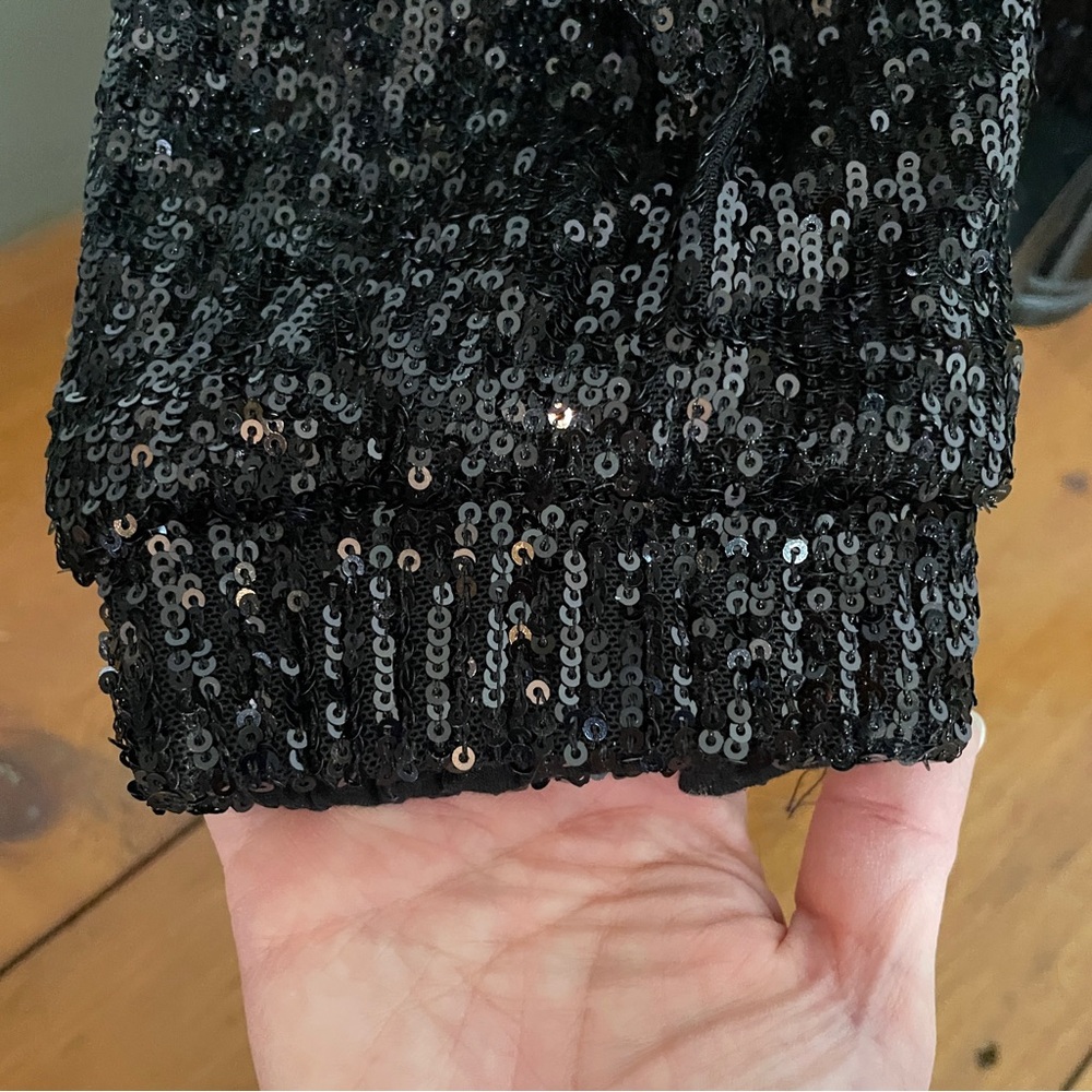 Calvin Klein Jeans Sequin-Embellished Jogger Pants (Size XS) Extra Small 🖤 NWOT - Picture 7 of 11